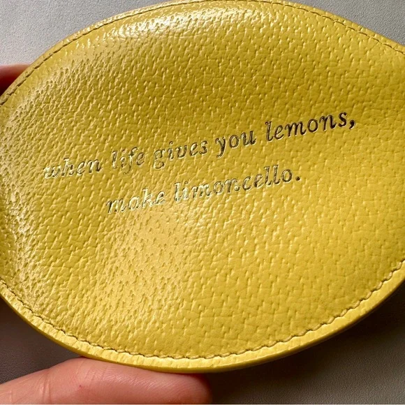 Kate Spade Limoncello Coin Purse Bag Charm - Picture 5 of 7